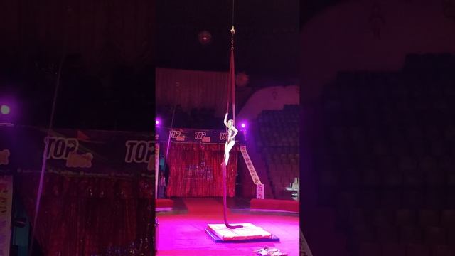 Медведєва Валерія. Повітряні полотна, аматор. Дніпровський цирк. 18.11.2022.