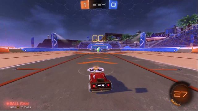 BEACH BALL BUT IN ROCKET LEAGUE?