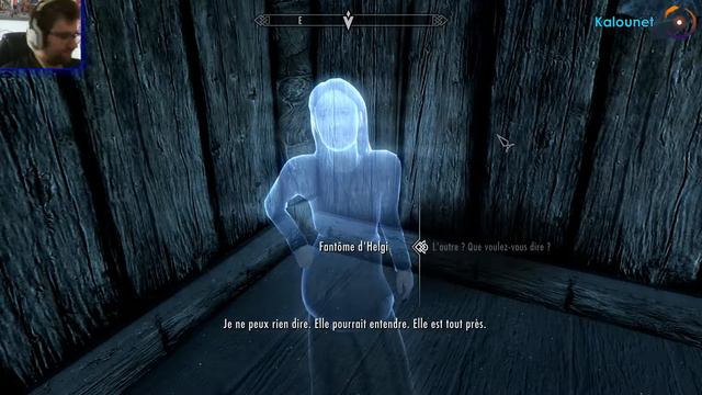 TES V : Skyrim (remastered) #54 - Orc'qui défend le veuf et l'orphelin fantôme