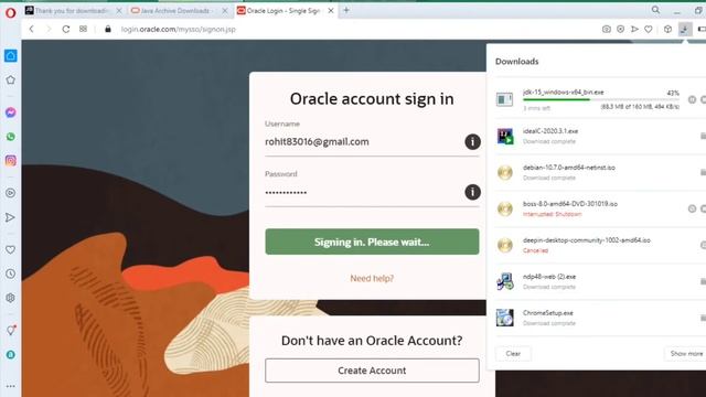 How to download /install Java jdk15 on windows