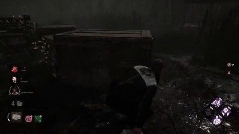 как не надо играть против охотницы - Dead By Daylight