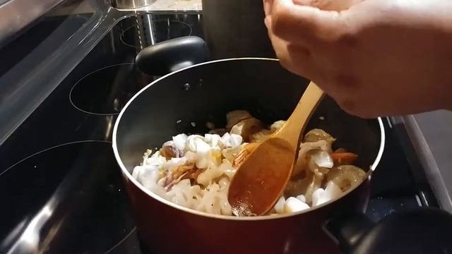 Part 1: How to make Frutti di mare pasta with Chorizo sausage