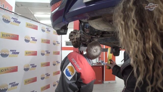 Замена Заднего амортизатора, Задней пружины и отбойника