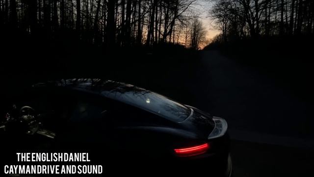 Cayman GTS 4.0 Countryside Driving Trip to the Eifel, DE - Startup, Acceleration, Sound Check