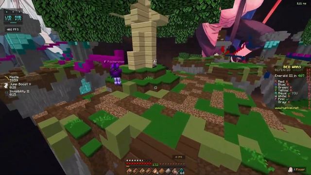 TOP 10 ANIME WAIFU MINECRAFT BEDWARS TEXTURE PACK v23 | Hypixel Bedwars