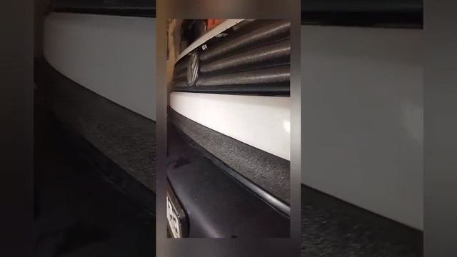 Т4 утепление решетки радиатора