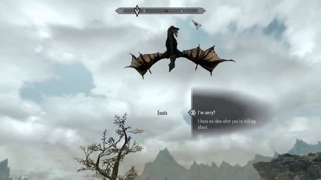 Skyrim but my shouts are 10,000x more powerful