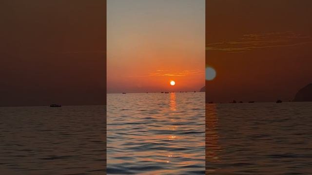 31 августа 2024! Закат в море, Балаклава 🌅💖 Лето, до свидания 💖