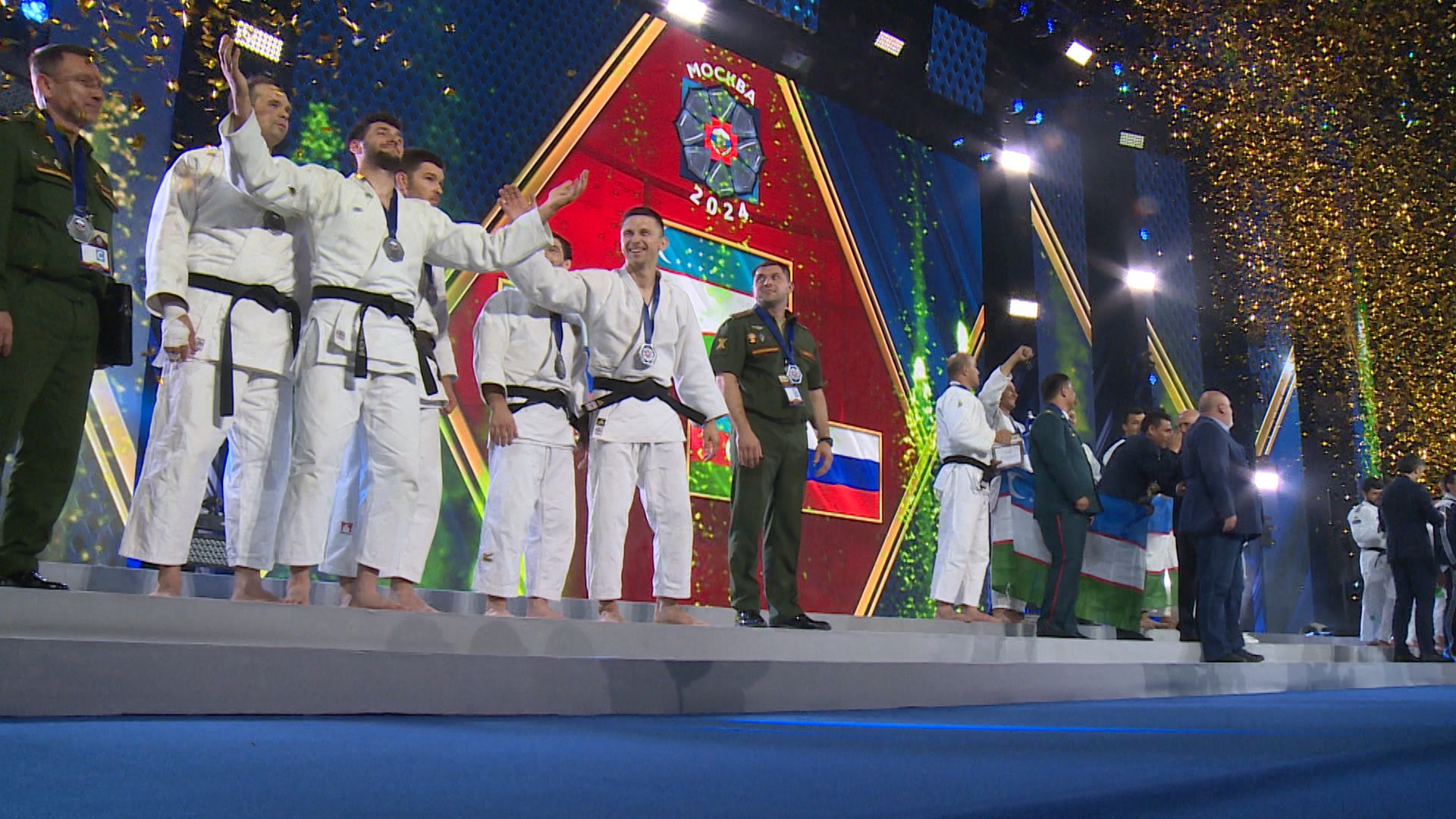 Игорь Зубов и Анатолий Кучерена приняли участие в церемонии открытия турнира по дзюдо