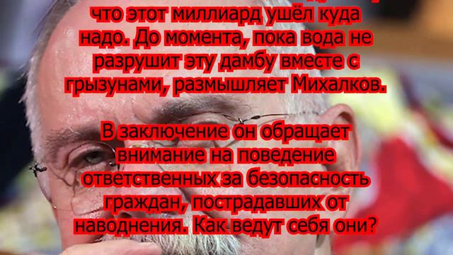 Никита Михалков обличил оскандалившихся чиновников Компромат показали в Бесогоне-