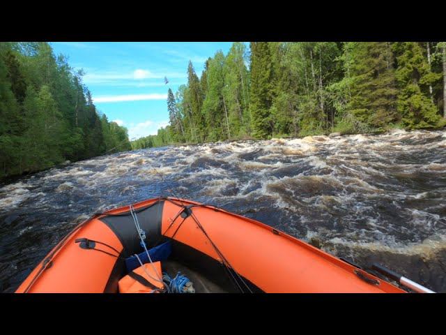 Карелия 2К20, елец, прогулка под водометом.