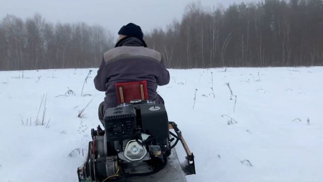 МОТОБУКСИРОВЩИК С ДВИГАТЕЛЕМ BRAIT 18.5 л.с.