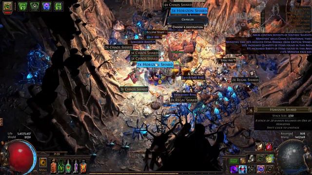 PoE Toxic Rain Build, Toxic Rain focusing on all 3 parts for damage