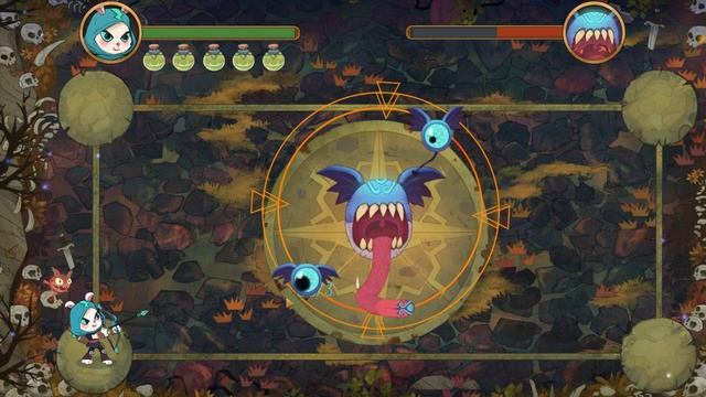 Bound By Blades - Gameplay [Action-RPG/Boss battles/For 1-2 players]