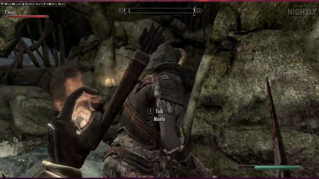 [Modded Skyrim Together] 2 Dark Elves Walk Into Mordor (Ep1)