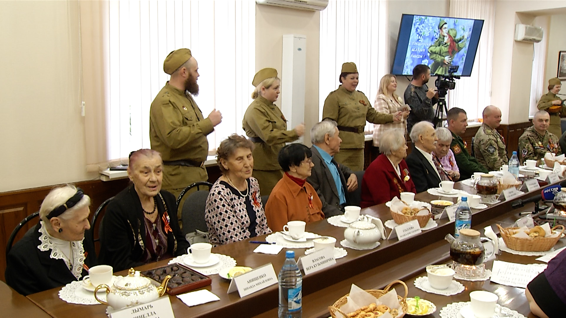 В Абакане чествуют ветеранов Великой Отечественной войны
