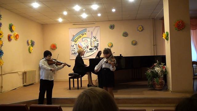 И.С.Бах. Концерт для двух скрипок ре минор