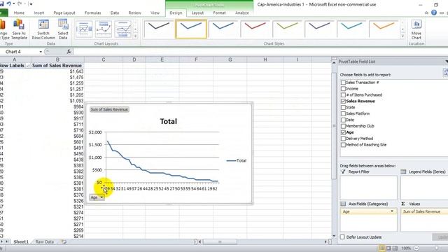 Hiding Excel Pivot Filters