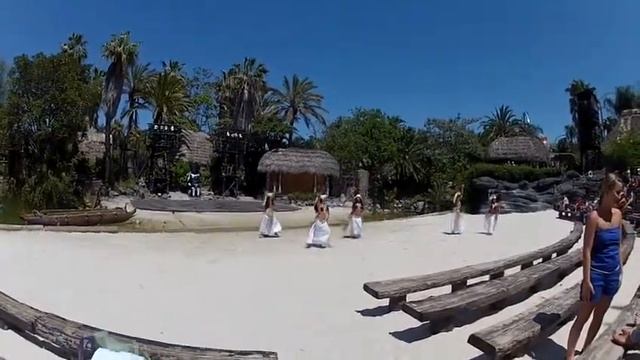 Полинезийское шоу в Порт Авентура 4. GoPro Hero 2