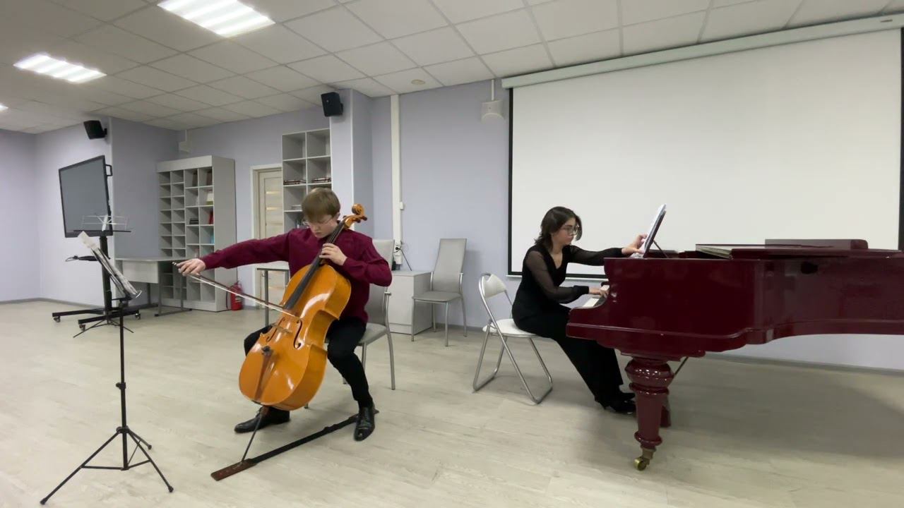 V. Zaplatin: Romance & Scherzo for cello and piano