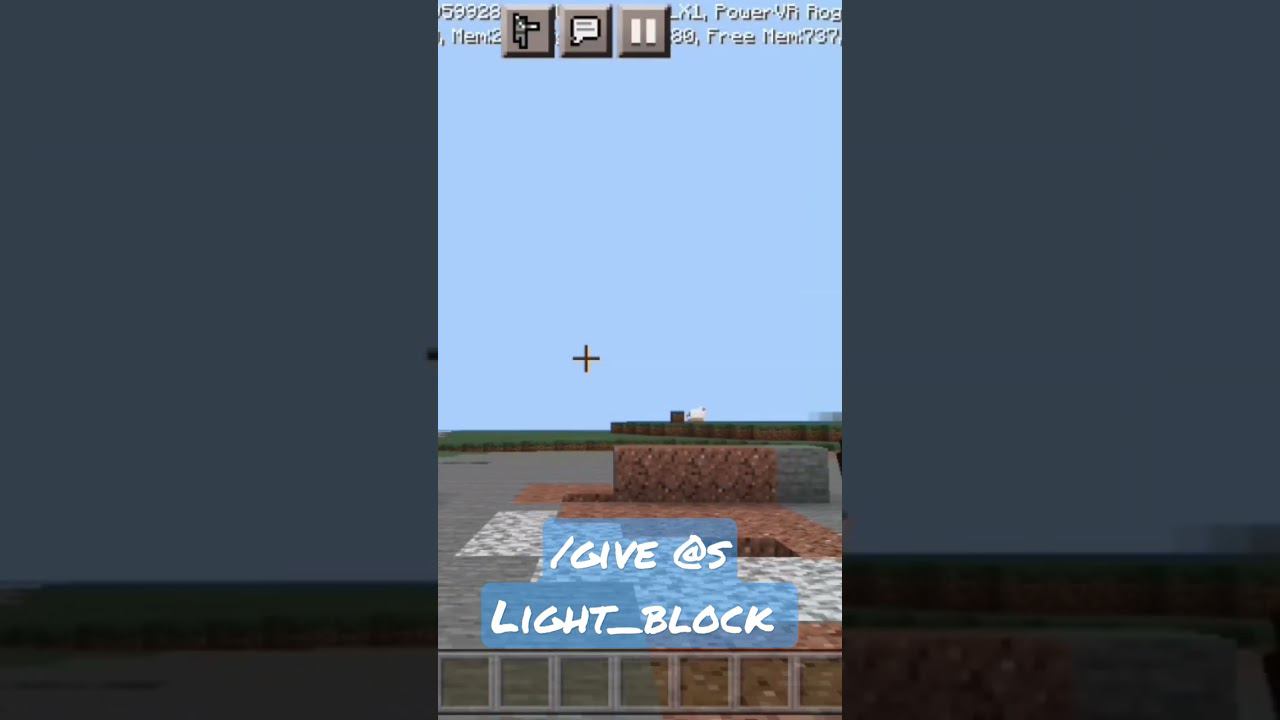 а вы знали о существовании этого предмета (блок света) #shorts #рек #minecraft #майнкрафт