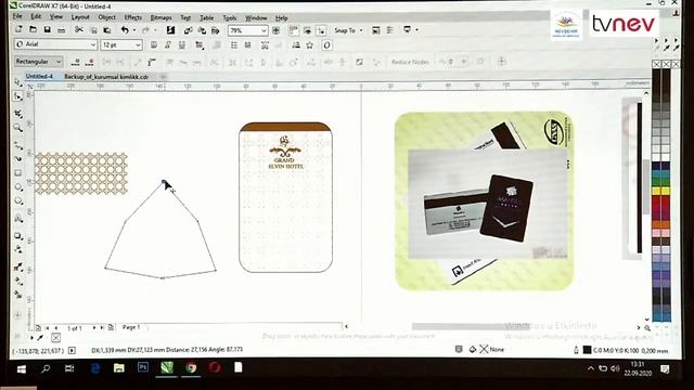 COREL DRAW 24.DERS-KAPADOKYA EĞİTİM MERKEZİ VE GENÇLİK MERKEZİ ONLİNE EĞİTİM PROGRAMI