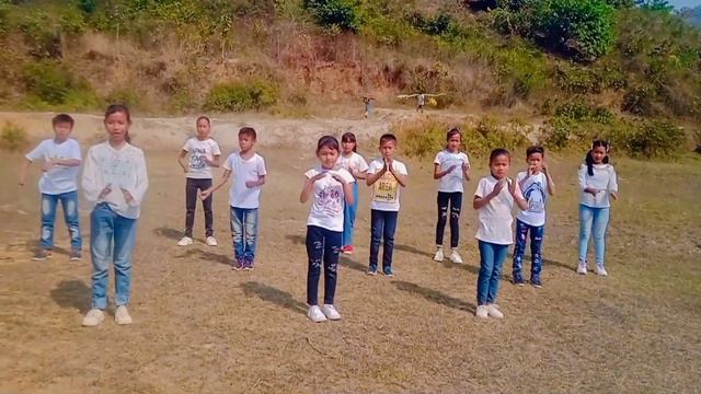 English  gospel  dance || Bless  the  Lord oh my soul || ABC Sunday School students💕