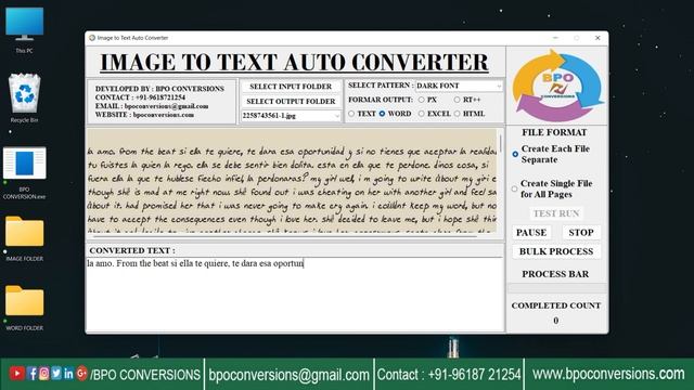 Word converter software | Image to Word conversion software