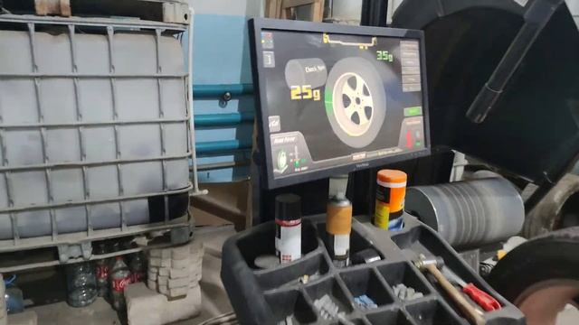 балансировка последнего колеса и автоматическое распределение колес