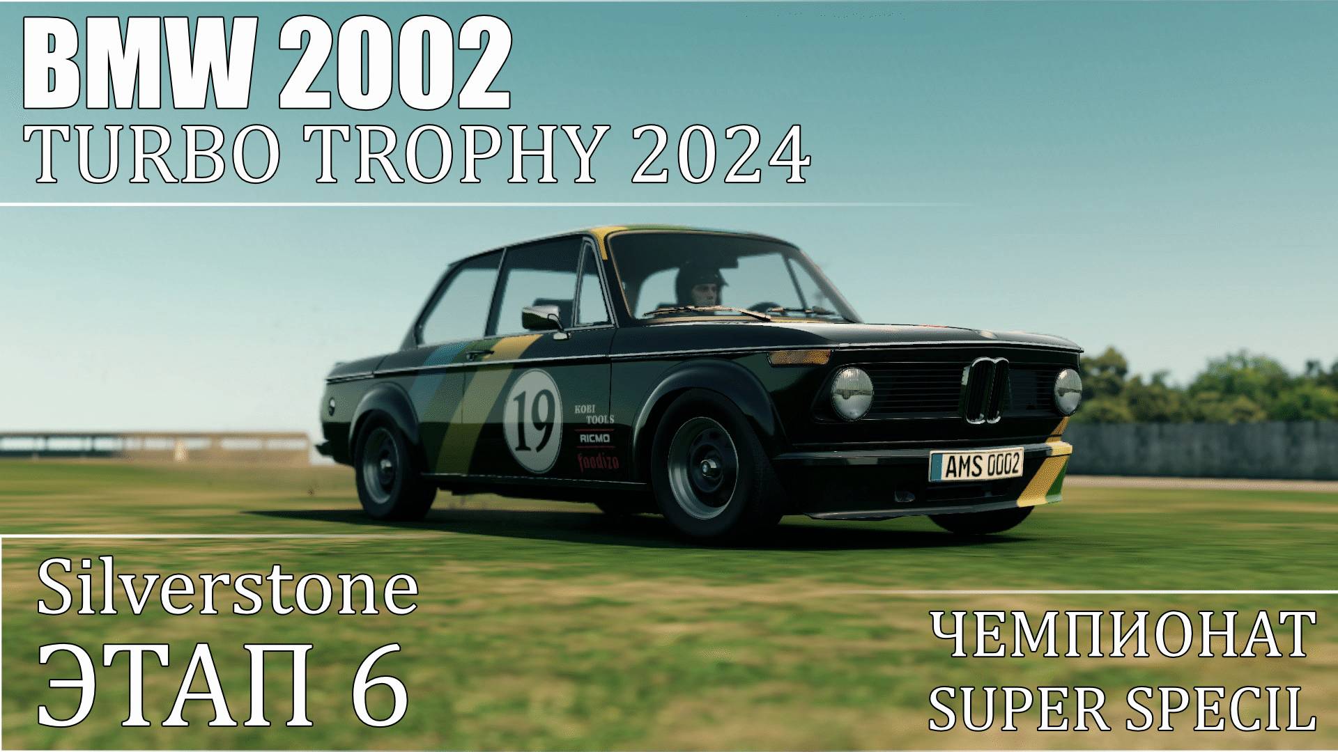 ЧЕМПИОНАТ SUPER SPECIL BMW 2002 TURBO TROPHY 2024/ЭТАП 6 Silverstone