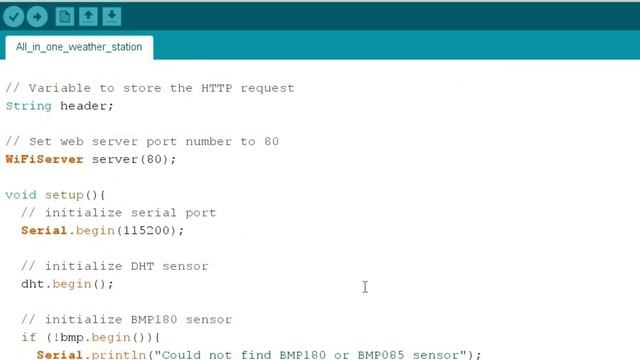 ESP32 weather station display the sensor readings on a web server.| JLCPCB