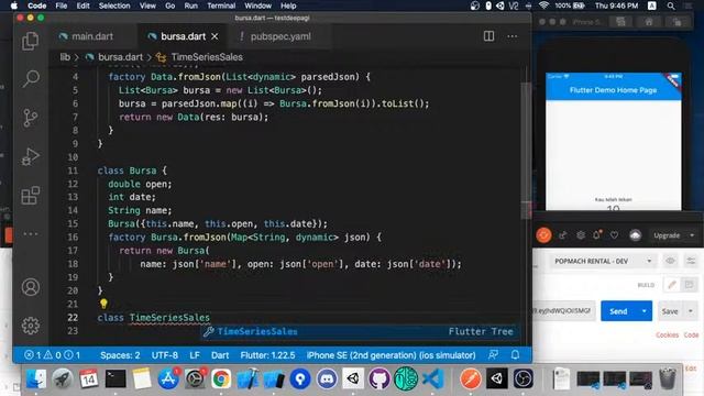 Flutter SDK Tutorial - HTTP Requests and REST API (App Development)
