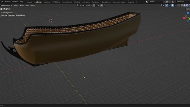 CASCO DE GALEON 3D