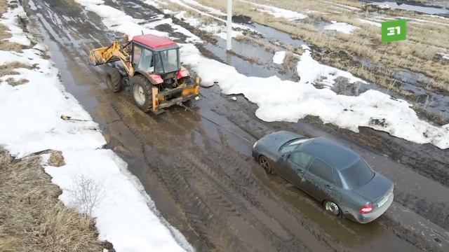 150 жителей челябинской деревни оказались отрезанными от цивилизации