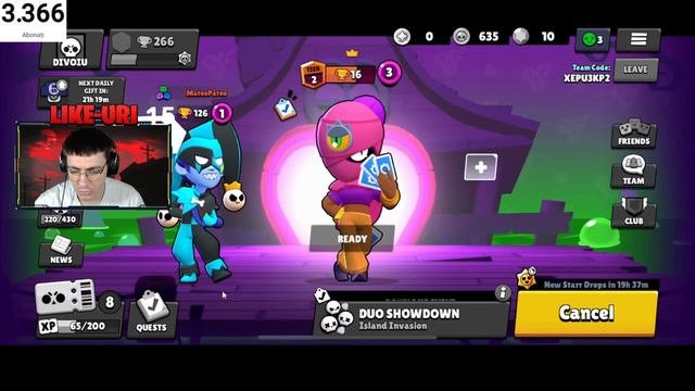 PRIMA DATA IN BRAWL STARS - JOC CU VOI - BRAWL STARS ROMANIA