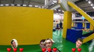 СПОРТИВНЫЙ ЧЕЛЛЕНДЖ | ПОВТОРИ ЗА МНОЙ | ЧЕЛЛЕНДЖ НА БАТУТЕ