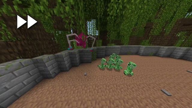 Mommy Long Legs VS x100 Minecraft Bedrock Mobs  MINECRAFT EPIC FIGHT