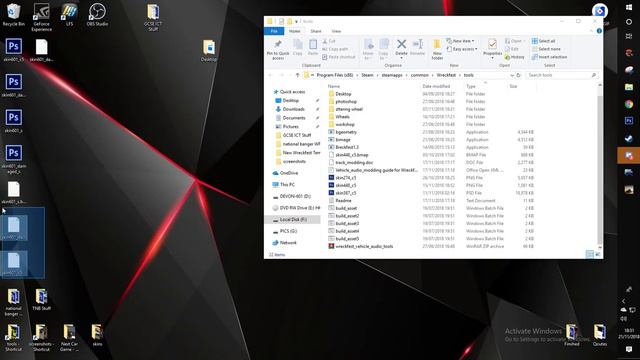 How to convert a wreckfest skin and set all the files up!