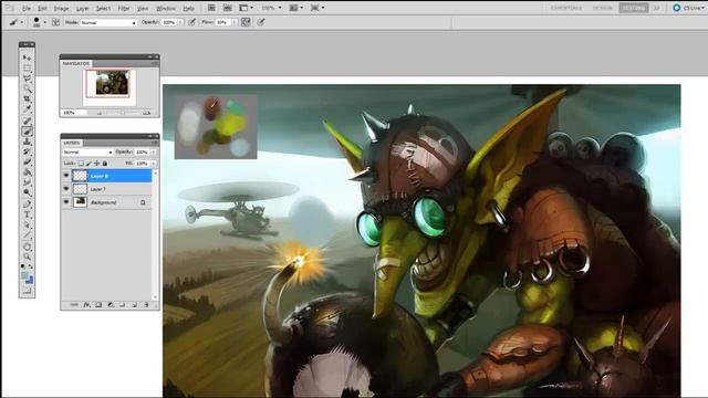 CtrlPaint com. Цифровое рисование 101 (3 из 5. Смешение красок)