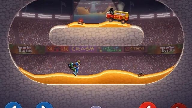 Drive Ahead! Replay: Снегоход Vs. Хиппи-рафик.