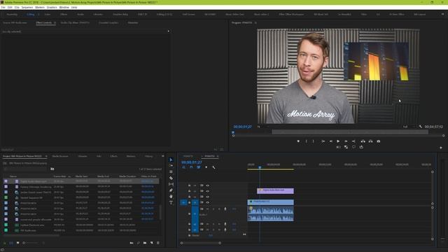 How To Create A Picture in Picture Effect in Premiere Pro - Premiere Pro Tutorial