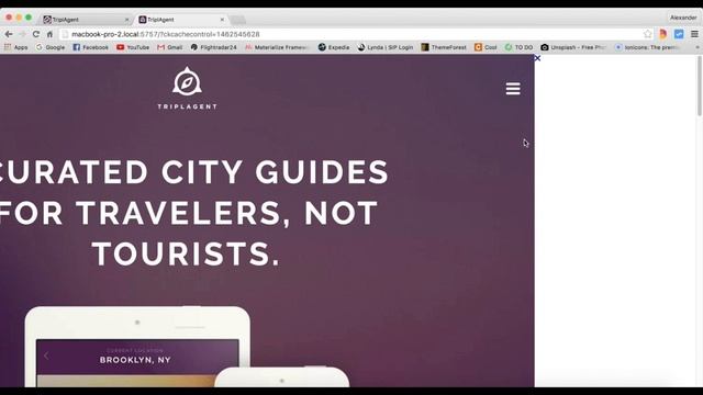 How to: Make a Flat & Modern Responsive Website like Triplagent Part #5 | CodingTuts