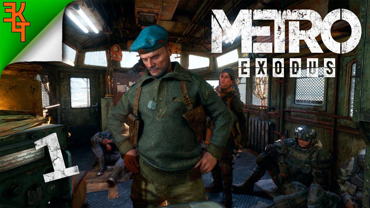 ПОКИНУЛИ МОСКВУ! METRO EXODUS (СТРИМ С VK PLAY LIVE) #1