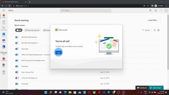 Como instalar Office Microsoft 365