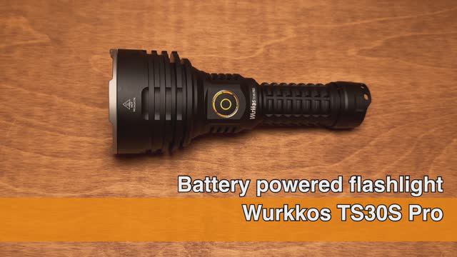 Новинка 2023 года!Дальность 1086 м! Мощный и яркий аккумуляторный фонарь Wurkkos TS30S Pro с Anduril