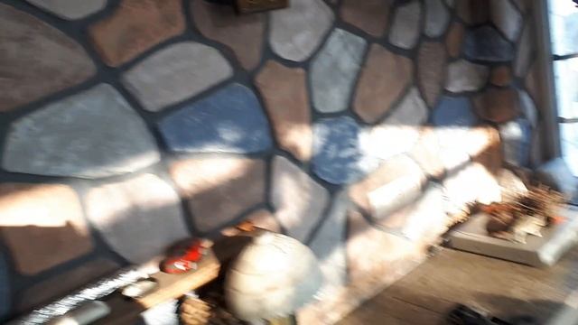 что произошло со штукатуркой под природный камень спустя 4 года