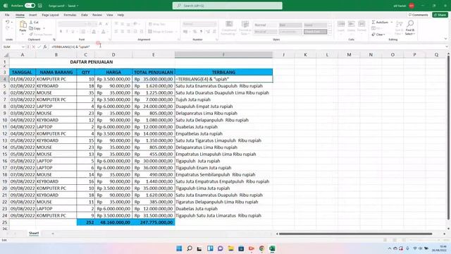 Tips Menambahkan Add - in TERBILANG pada Microsoft Excel