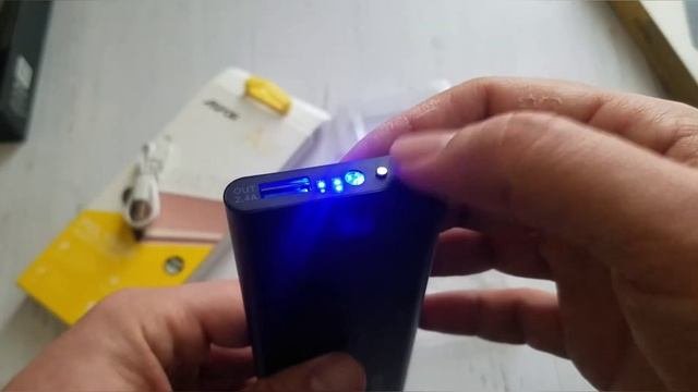 Внешний аккумулятор Power Bank Aspor Air Ultrathin 10000 mAh Повербанк Аспор