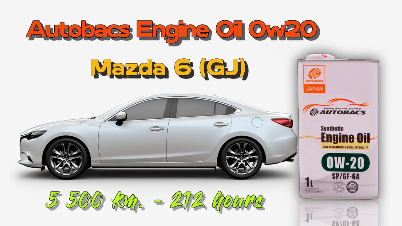 Autobacs Engine Oil 0w20 GF-6 (отработка из Mazda 6 - 5 500 км.,  212  моточасов).