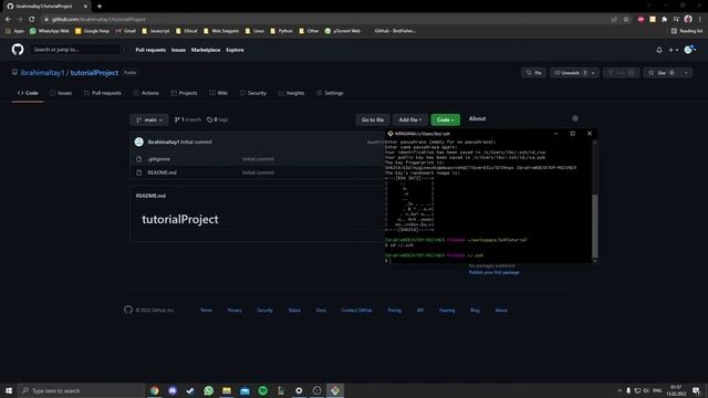 Github'a SSH Key Eklemek